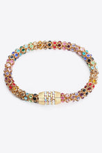 Load image into Gallery viewer, Inlaid Rhinestone Copper Bracelet