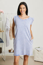 Load image into Gallery viewer, Sew In Love Cascade Springs Full Size Acid Wash Dress in Denim