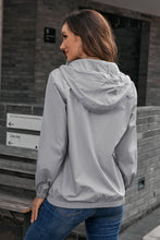 Load image into Gallery viewer, Drawstring Water-Resistant Jacket