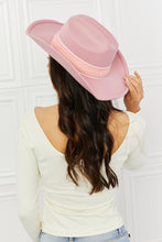 Load image into Gallery viewer, Fame Western Cutie Cowboy Hat in Pink