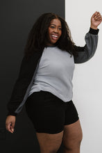 Load image into Gallery viewer, Doe & Rae Small Town Full Size Run Waffle Knit Baseball Tee