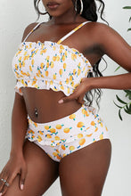 Load image into Gallery viewer, Fruit Print Frilled Bikini Set