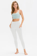 Load image into Gallery viewer, Wide Waistband Slim Fit Sports Pants with Pocket