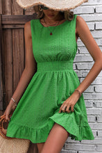 Load image into Gallery viewer, Smocked Waist Sleeveless Dress DIBS KELLY