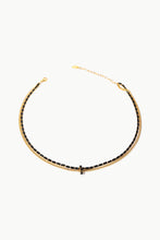 Load image into Gallery viewer, 18K Gold-Plated Zircon Double-Layered Necklace