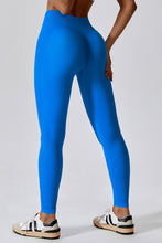 Load image into Gallery viewer, Wide Waistband Slim Fit Long Sports Leggings