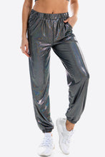 Load image into Gallery viewer, Glitter Elastic Waist Pants with Pockets