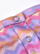 Load image into Gallery viewer, Baby Girl Printed Bow Detail Square Neck Romper