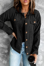 Load image into Gallery viewer, Corduroy Long Sleeve Jacket