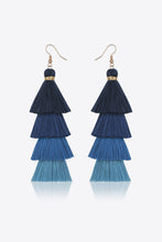 Load image into Gallery viewer, Layered Tassel Earrings