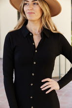 Load image into Gallery viewer, Petal Dew Button Down Collared Long Sleeve Dress