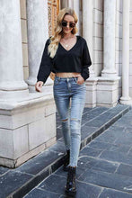 Load image into Gallery viewer, Crop Hoodie Sweetshirt