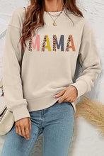 Load image into Gallery viewer, MAMA Leopard Graphic Sweatshirt