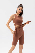 Load image into Gallery viewer, Feel Like Skin Crisscross Waist Biker Shorts