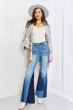 Load image into Gallery viewer, Leto Punch of Plaid Lightweight Poncho