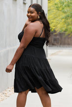 Load image into Gallery viewer, White Birch Full Size Metallic Crochet Lace Detail Midi Dress