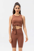 Load image into Gallery viewer, Feel Like Skin Crisscross Waist Biker Shorts