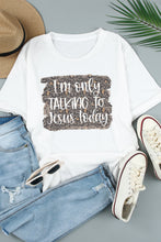 Load image into Gallery viewer, Slogan Graphic Cuffed Tee