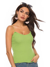 Load image into Gallery viewer, Sweetheart Neck Knit Cami