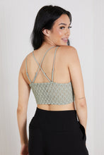 Load image into Gallery viewer, Zenana Forever Flirty Full Size Lace Bralette in Light Sage
