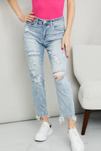 Load image into Gallery viewer, Judy Blue Full Size Confetti Distressed Boyfriend Jeans