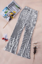 Load image into Gallery viewer, Double Take Sequin High Waist Flared Pants