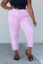 Load image into Gallery viewer, Zenana Popcorn and a Drink Full Size Paperbag Waist Joggers