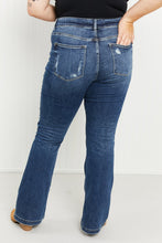 Load image into Gallery viewer, Judy Blue Ophelia Full Size Mid-Rise Destroyed Flare Jeans