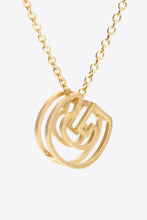 Load image into Gallery viewer, A to J Letter Pendant Nekclace