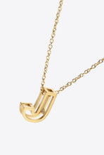 Load image into Gallery viewer, A to J Letter Pendant Nekclace