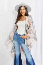 Load image into Gallery viewer, Leto Punch of Plaid Lightweight Poncho