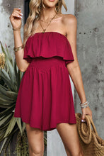 Load image into Gallery viewer, Layered Smocked Strapless Romper