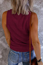 Load image into Gallery viewer, V-Neck Ribbed Tank