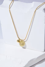 Load image into Gallery viewer, Bead Pendant Snake Chain Necklace