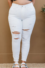 Load image into Gallery viewer, Judy Blue Victoria Mid-Rise Distressed Skinny Jeans