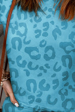 Load image into Gallery viewer, Leopard Round Neck Tee