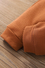 Load image into Gallery viewer, Baby Printed Bodysuit and Waffle-Knit Drawstring Pants Set
