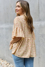 Load image into Gallery viewer, Celeste Bring Me Flowers Full Size Floral Tunic Top
