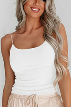 Load image into Gallery viewer, Ribbed Scoop Neck Cami