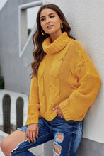 Load image into Gallery viewer, Solid Long Sleeve Turtle Neck Sweater