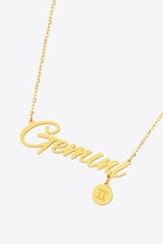 Load image into Gallery viewer, Constellation Pendant Zircon Necklace