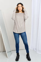 Load image into Gallery viewer, DIBS 1009 ee:some Heathered Off-Shoulder Top