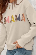 Load image into Gallery viewer, MAMA Leopard Graphic Sweatshirt