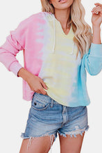 Load image into Gallery viewer, Tie-Dye Drawstring Hoodie