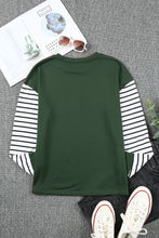 Load image into Gallery viewer, Star Striped Round Neck Top