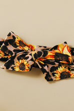 Load image into Gallery viewer, Baby Girls Sunflower Hoodie and Pants Set with Headband