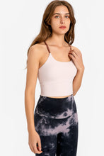 Load image into Gallery viewer, Crisscross Back Scoop Neck Sports Cami