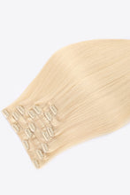 Load image into Gallery viewer, 20" 120g Clip-in Hair Extensions Indian Human Hair in Blonde