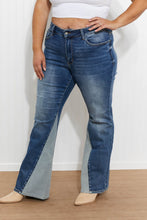 Load image into Gallery viewer, Judy Blue Frankie Full Size Inseam Panel Flare Jeans