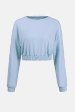 Load image into Gallery viewer, Elastic Hem Crop Top and Pants Set